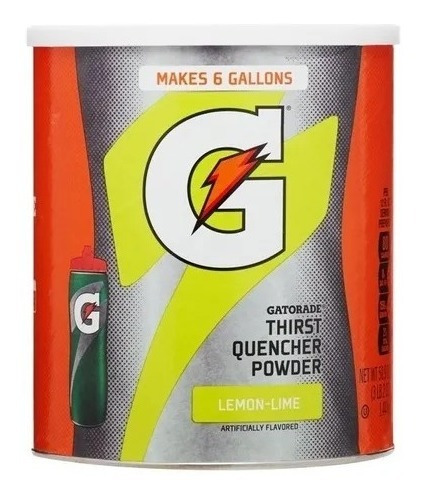 Gatorade Bebida Deportiva En Polvo 1.44kg Lima Limon