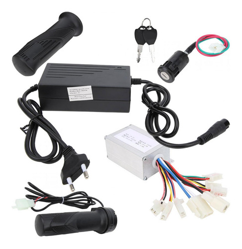 Kit De Controlador De Motor De Scooter De Bicicleta Eléctric