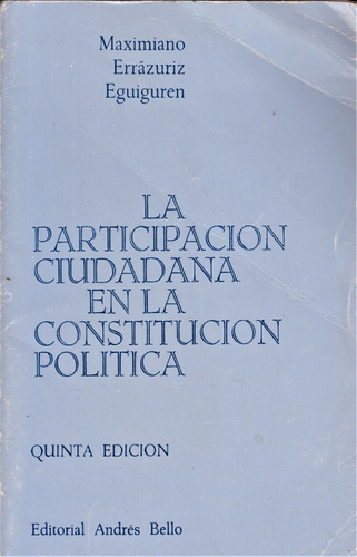 La Participación Ciudadana En La Constitución 1980 (c85)