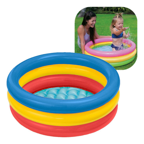 Piscina Inflável Infantil Redonda 66 Litros 76cm X 25cm