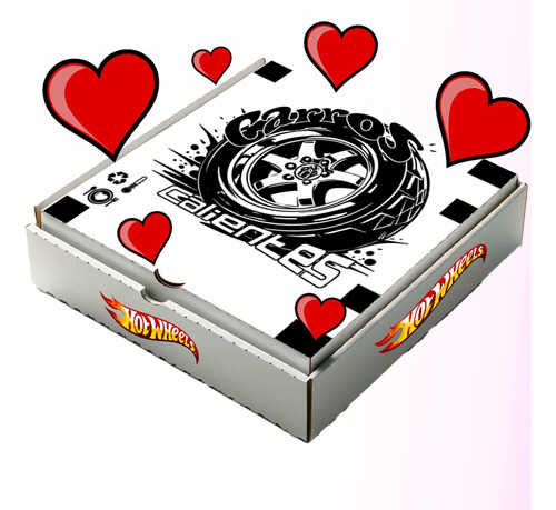 Pizza De Hot Wheels Edicion San Valentin Un Regalo Especial