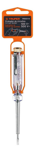 Probador De Circuitos De Corriente Alterna 14 Cm Truper