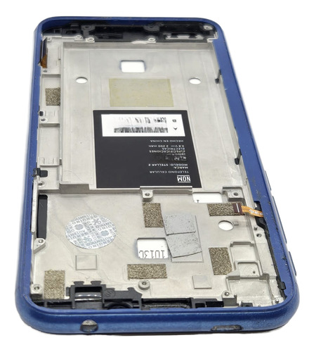 Pantalla Lcd Marco Touch Para Zuum Stellar Z Sminva Azul