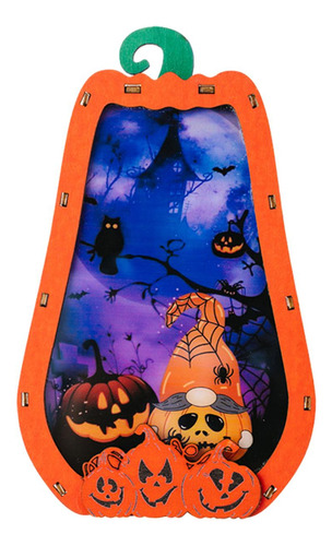 3 Piezas De Decoración Colgante De Halloween Linterna De