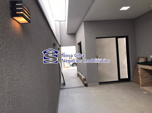 Imagem 10 de 14 de Casa Nova Em Condomínio Alto Padrão Em Jacareí - C3215