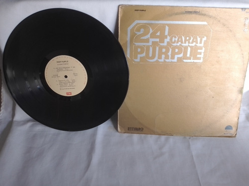 Lp Disco De Acetato De Deep Purple 24 Carat Purple (Usado)