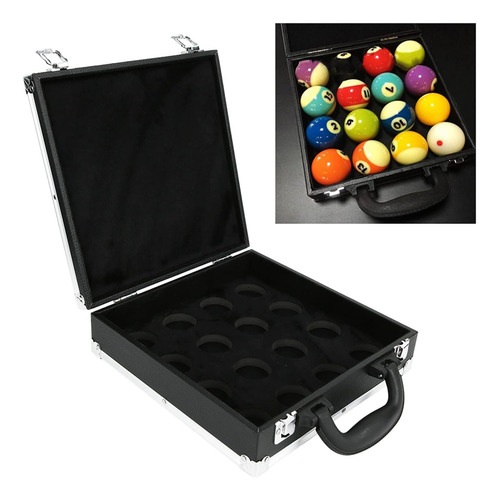 Ejoyous - Caja De Almacenamiento De Bolas De Billar, Bolsa D
