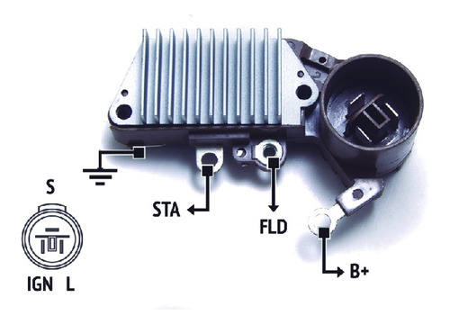 Regulador Alternador Tipo N-denso Toyota Corolla/honda