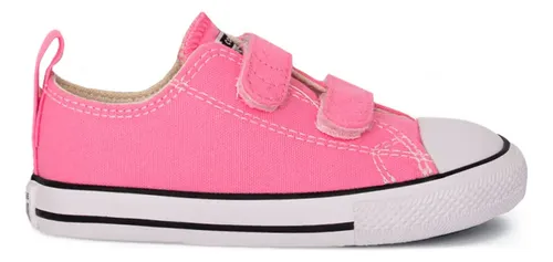 Tênis Converse Chuck Taylor All Star Infantil 2v Rosa Cru Pr