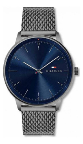 Reloj Tommy Hilfiger Modelo Tmy1791878 Gris Hombre