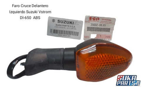 Faro Cruce Delantero Izquierdo Suzuki Vstrom Dl-650 Abs 