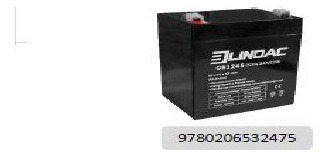 Bateria 12v4.5ah Wbdp Ups Lampara Emerg Cerco Electrico C20