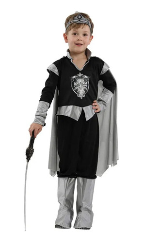 Disfraz De Caballero Guerrero Cruzado Medieval Para Niños