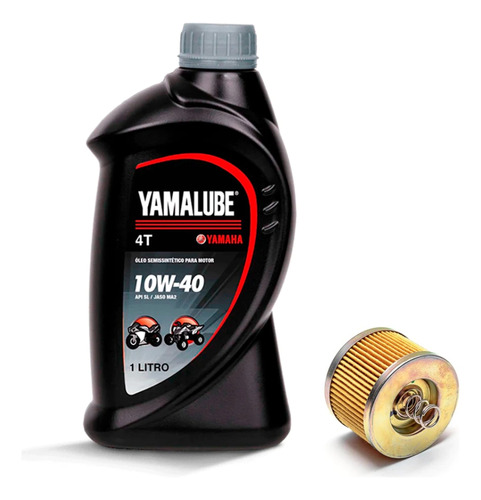 Yamalube 10w40+filtro Oleo Factor 125 2017 A 2022
