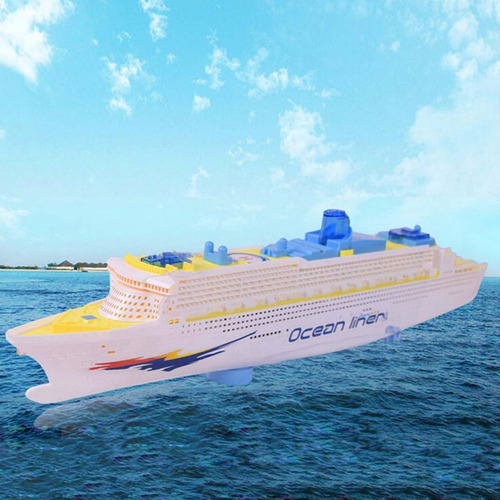 Colorido Transatlántico Para Niños, Barco, Barco T, Led Parp