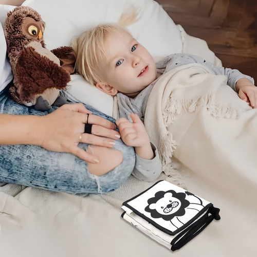 - Libros De Juguete De Tela Suave Para Bebés En Blanco Y