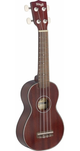 Ukelele Soprano Stagg Tradicional De Madera Caoba Us40