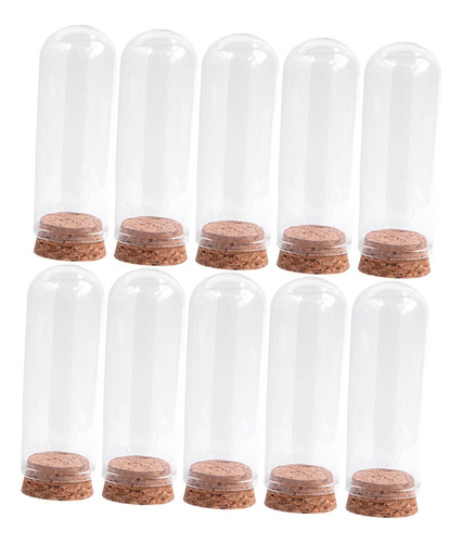 Nuevo 10 Peças Cúpulas De Vidro Frascos De Sino Cloche Com