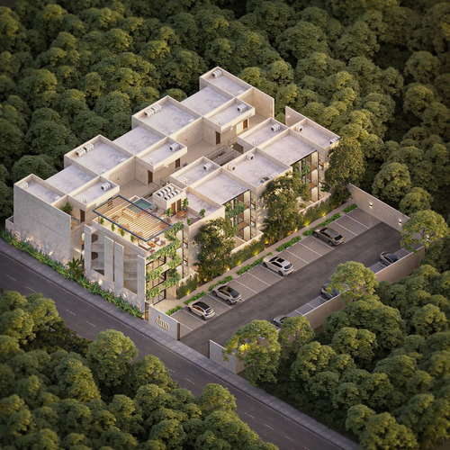 Departamento(2r) En Venta En Alma Condo, Temozón Norte