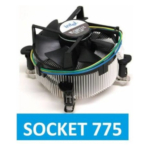 Fan Cooler Disipador Para Procesador Cpu Socket 775 4 Pines