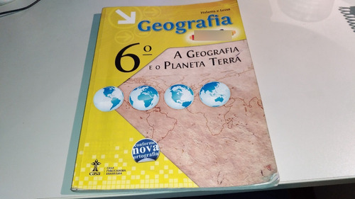 4554 Livro A Geografia E O Planeta Terra Ano 6 Casa Halama 