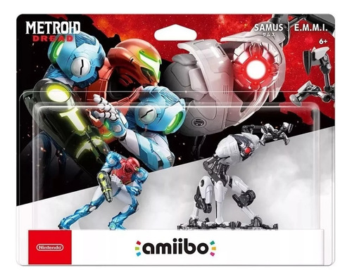Amiibo Metroid Dread Samus Y E.m.m.i Nintendo Switch Nuevo