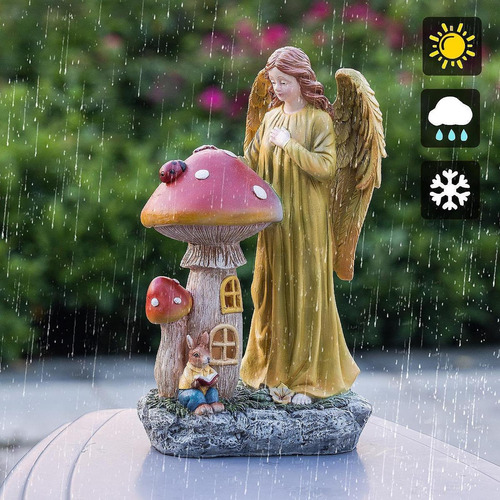 Figuras De Resina De Estatua De Seta De Ángel, Escultura