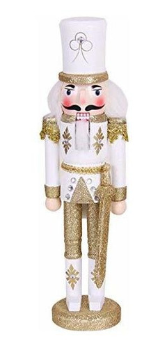 Soldado Nutcracker, 30cm/11.8in Tall Wooden Cwwt U