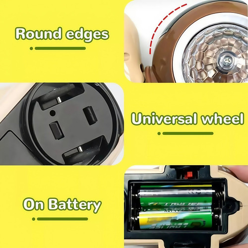Juguetes Eléctricos Para Caracoles Con Luces Y Música