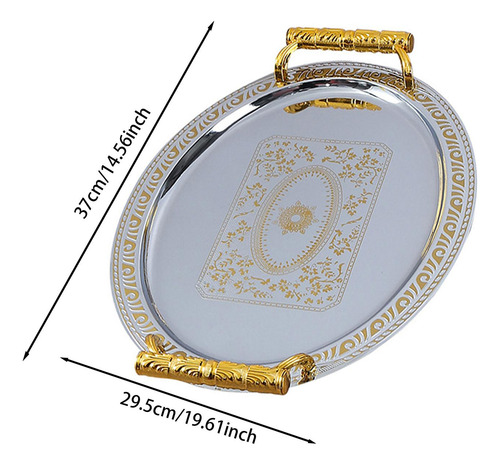 Bandeja De Entretenimiento Bandeja Para Servir 37cmx29.5cm