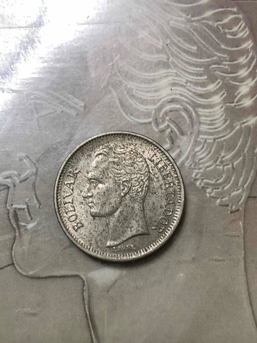 Moneda Un 1 Bolívares Venezolano Años 1967 1977 1986 1989 Or (Usado)