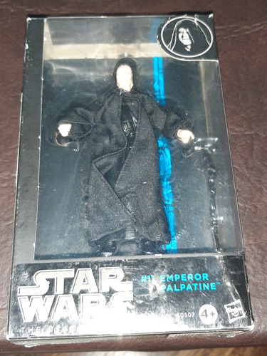 Emperador Palpatine Black Serie 6 Pulgadas Star Wars