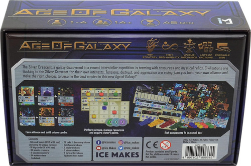 Age Of Civilization Y Age Of Galaxy - Juego De Cartas De Est