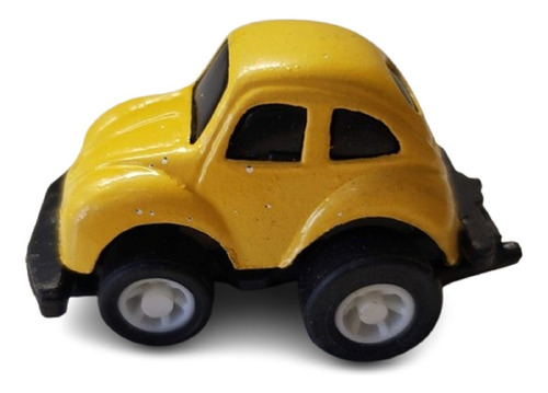 Race Cars Fusca Vw Beetle Aprox.5,3cm Loose Amarelo