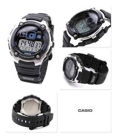 Reloj Casio Modelo Ae 2000 Extensible De Caucho