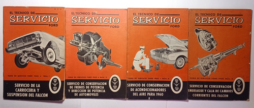 Manual El Técnico De Servicio Ford 1969 - N° 1, 3, 4 Y 5