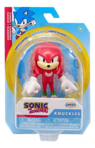 Knuckles Classic Mini Sonic The Hedgehog 6cm