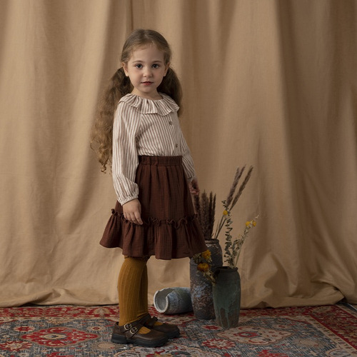 Vestido Casual Cómodo Y Fresco De Algodón Para Bebé Niña