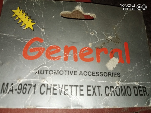 Manilla Externa -derecho /chevrolet Chevette- Cromada 