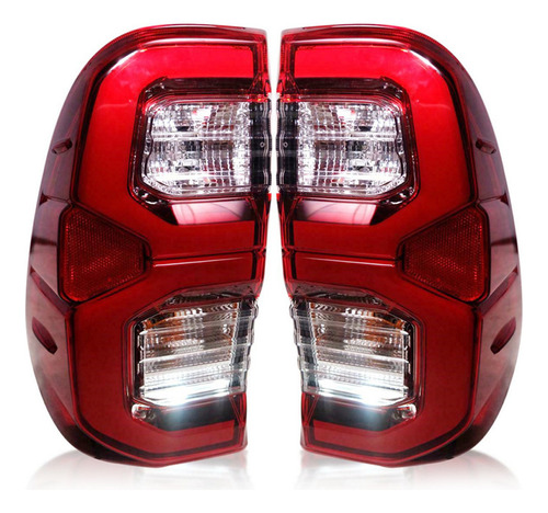 Para Toyota Hilux Revo Rocco 15-20 Luces Traseras Led Giro