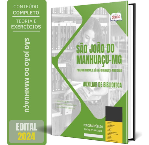 Apostila Prefeitura São João Do Manhuaçu Mg 2024 Auxiliar