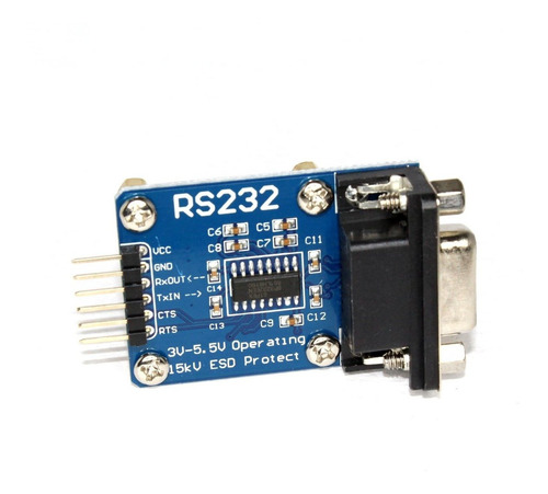 Módulo De Comunicacion Serial Rs232 A Ttl Sp3232 Uart