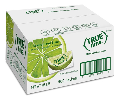 True Lime - Potenciador De Agua, Paquete A Granel Con 500 Un