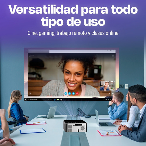 Proyector Portátil 4k A10 Con Bluetooth Wifi Andorid