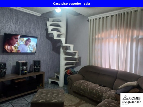 Imagem 1 de 22 de Sobrado Para A Venda No Bairro Parque Marajoara Em Santo André - Sp . - So00330 - 69587025