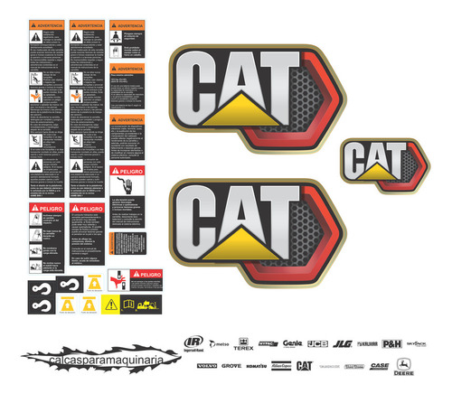 Kit De Calcas De Restauración Para Cat 2et 4000 Panal