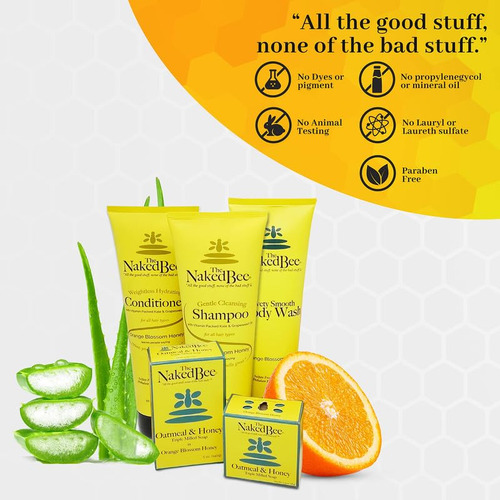Jabón Espumoso Para Manos Naked Bee, Coco Y Miel, 12 Oz