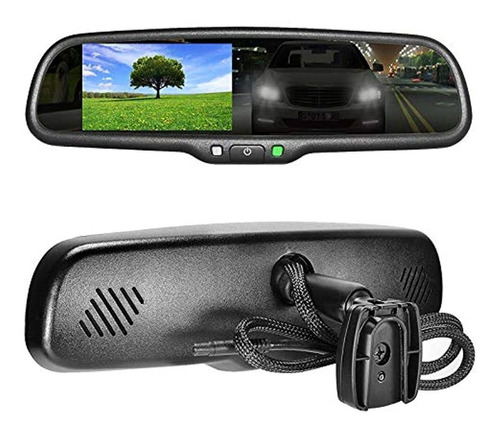 Espejo Retrovisor Con 4.3 ''lcd Para Auto