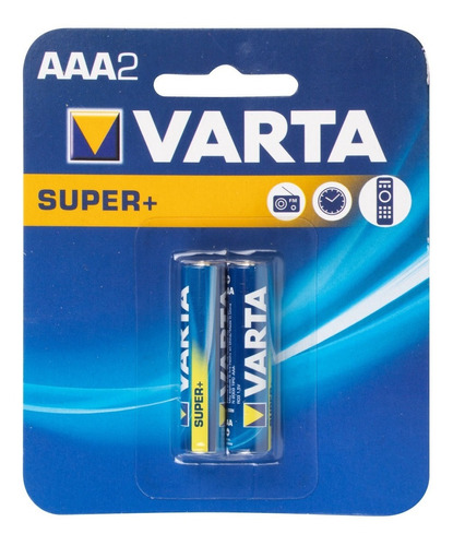 Pila Varta Aaa Zinc 2 Uds