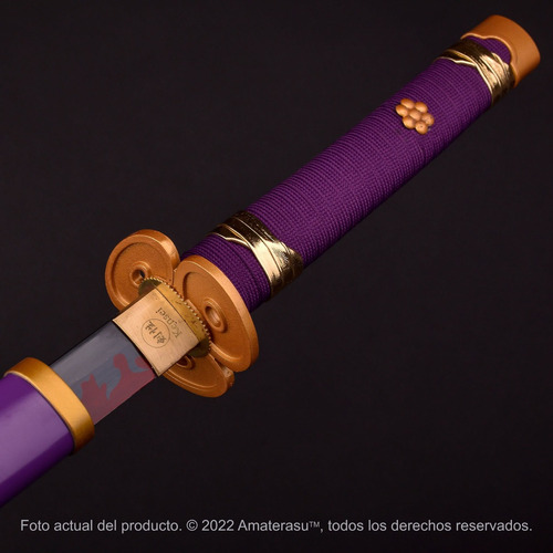Imagen 3 de 10 de Katana Roronoa Zoro Enma One Piece Full Tang Afilada Premium